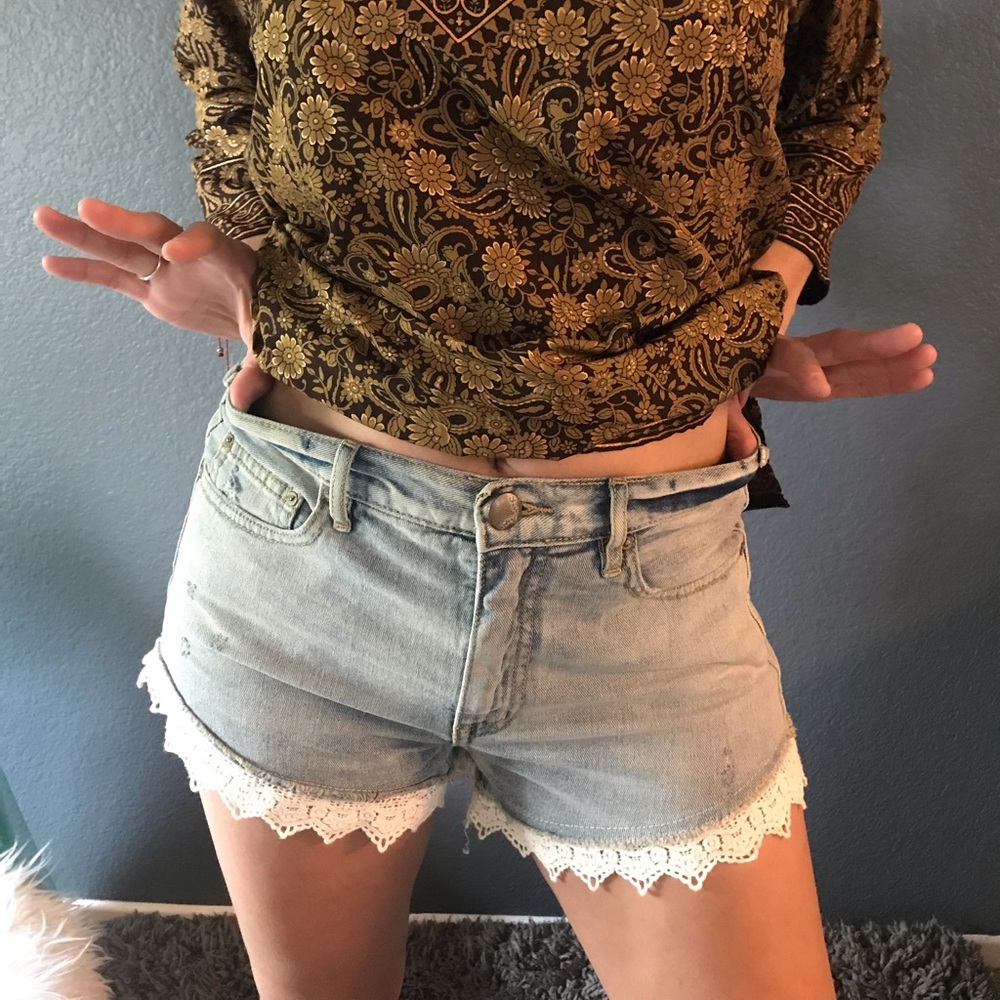 Free people boho shorts size 27
